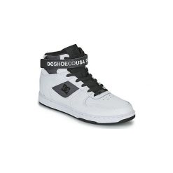 Buty DC Shoes PENSFORD SE. Białe trampki męskie DC Shoes, bez wzorów, bez zapięcia. Za 489,00 zł.