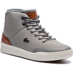 Sneakersy LACOSTE - Explorateur Classic 318 2 CAM 7-36CAM00266M3 Gry/Brw. Szare sneakersy męskie marki Lacoste, na co dzień, bez wzorów, ze skóry, eleganckie, bez zapięcia. W wyprzedaży za 389,00 zł.