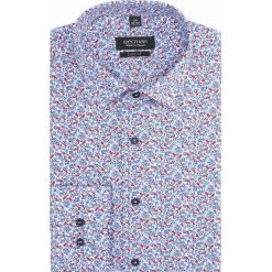 Koszula versone 2827 długi rękaw slim fit niebieski. Niebieskie koszule męskie marki Recman, m, bez wzorów, bez kołnierzyka, z długim rękawem. Za 149,00 zł.