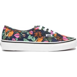 Vans Authentic Tenisówki Niebieski Wielokolorowy. Niebieskie trampki i tenisówki damskie Vans, bez wzorów, z materiału, bez zapięcia. Za 309,95 zł.