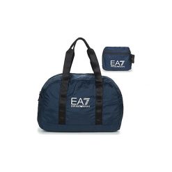 Torby sportowe Emporio Armani EA7 TRAIN FOLDABLE U GYMBAG - UNISEX GYMBAG. Niebieskie torebki damskie sportowe marki Emporio Armani EA7, bez wzorów, sportowe, bez dodatków. Za 289,00 zł.