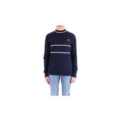 Swetry Fred Perry K5509. Czarne swetry męskie Fred Perry, s, bez wzorów, bez kołnierzyka, bez kaptura. Za 816,48 zł.