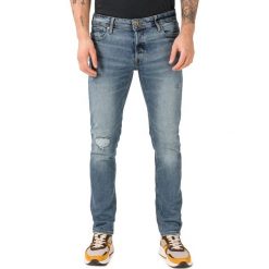 Jack & Jones Glenn Dżinsy Niebieski. Niebieskie jeansy męskie Jack & Jones, bez wzorów. Za 219,95 zł.