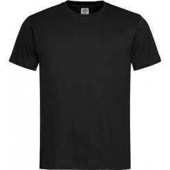 Czarny Bawełniany T-Shirt Męski Bez Nadruku -STEDMAN- Koszulka, Krótki Rękaw, Basic, U-neck TSJNPLST2000blackopal. Czarne koszulki męskie Stedman, m, z nadrukiem, z bawełny, casualowe, bez kołnierzyka, z krótkim rękawem, krótkie. Za 24,00 zł.