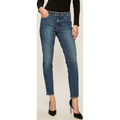 Guess Jeans - Jeansy Jegging Mid. Niebieskie jeansy damskie . W wyprzedaży za 329,90 zł.