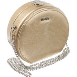 Rovicky® elegancka wieczorowa torebka łańcuszek. Szare torebki klasyczne damskie ROVICKY, w paski, z satyny, eleganckie, na ramię, bez dodatków. Za 79,00 zł.