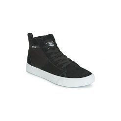 Buty Supra STACKS MID. Czarne trampki i tenisówki damskie Supra, bez wzorów, bez zapięcia. Za 389,00 zł.