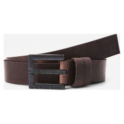 G-Star Raw - Pasek skórzany. Paski męskie G-Star RAW, w paski, ze skóry, retro. W wyprzedaży za 129,90 zł.
