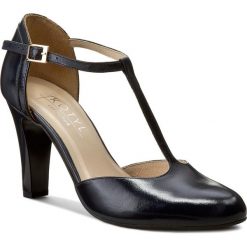 Creepersy damskie: Półbuty KOTYL - 5879 Granat Tosca
