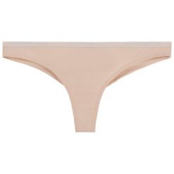 Figi brazylijskie Emporio Armani Underwear 162948 CC235 03050. Brązowe figi damskie Emporio Armani Underwear, xl, bez wzorów, z elastanu. W wyprzedaży za 79,00 zł.