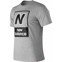 New Balance MT91583AG. Szare podkoszulki męskie New Balance, s, bez wzorów, z bawełny, klasyczne, z klasycznym kołnierzykiem, bez rękawów. Za 129,99 zł.