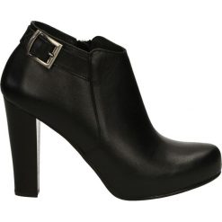 Botki damskie: Botki - 329 PEL NERO