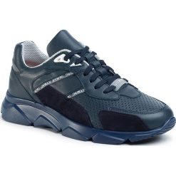 Sneakersy ICEBERG - Riepi 20EIU1300F Comb.Uk. Niebieskie sneakersy męskie Iceberg, bez zapięcia. W wyprzedaży za 569,00 zł.