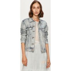 Levi's - Kurtka jeansowa. Niebieskie kurtki damskie Levi's®, s, bez wzorów, z bawełny, krótkie. Za 459,90 zł.