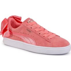 Sneakersy PUMA - Suede Bow Wn's 367317 01 Shell Pink/Shell Pink. Różowe sneakersy damskie Puma, ze skóry. Za 399,99 zł.