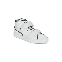 Buty John Galliano 7801. Białe trampki męskie marki John Galliano, bez wzorów, bez zapięcia. Za 1079,20 zł.