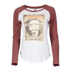 Rip Curl T-Shirt Damski Losthill L Czerwony. Czerwone koszulki damskie Rip Curl, l, bez wzorów, bez kołnierzyka, bez rękawów. W wyprzedaży za 100,00 zł.