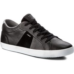 Sneakersy GEOX - U Smart B U74X2B 08122 C9999 Black 1. Czarne sneakersy męskie Geox, bez zapięcia. W wyprzedaży za 299,00 zł.
