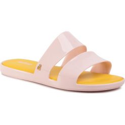 Klapki MELISSA - Color Pop Ad 32799 Pink/Yellow 50839. Różowe klapki damskie Melissa, bez wzorów, z tworzywa sztucznego, bez obcasa. Za 259,00 zł.