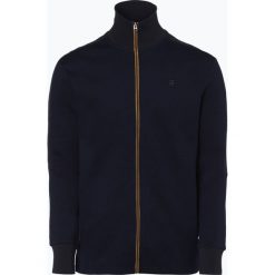 G-Star RAW - Męska bluza rozpinana, niebieski. Niebieskie bluzy męskie G-Star RAW, s, z nadrukiem, retro, ze stójką, bez rękawów, bez kaptura. Za 179,95 zł.