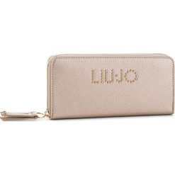 Duży Portfel Damski LIU JO - Xl Zip Around Colora N68201 E0037 Gold 00529. Czarne portfele damskie marki Liu Jo, z materiału. Za 299,00 zł.