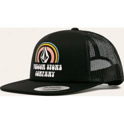 Volcom - Czapka. Czarne czapki damskie Volcom, bez wzorów, z poliesteru. W wyprzedaży za 99,90 zł.