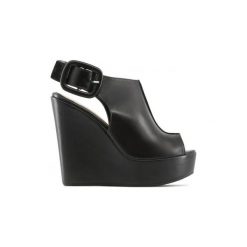 Made in Italia Koturny damskie CLOTILDE-P. Koturny damskie Made in Italia, bez obcasa, na koturnie, z paskami. Za 278,00 zł.