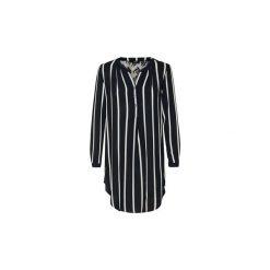 Koszule Only Camisa Larga para Mujer. Niebieskie koszule damskie ONLY, bez wzorów, bez kołnierzyka, bez rękawów. Za 173,95 zł.