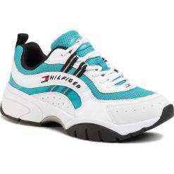 Sneakersy TOMMY JEANS - Heritage Tommy Jeans Runner EM0EM00397 Exotic Teal CTX. Niebieskie sneakersy męskie Tommy Jeans, bez zapięcia. W wyprzedaży za 379,00 zł.