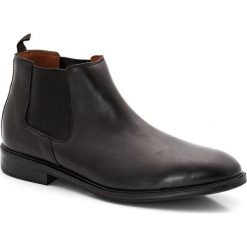 Buty zimowe męskie: Skórzane botki Chilver Top