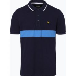 Lyle & Scott - Męska koszulka polo, niebieski. Niebieskie koszulki męskie marki Lyle & Scott, xl, bez wzorów, polo, bez rękawów. Za 229,95 zł.