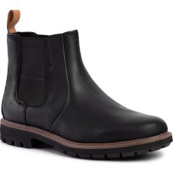 Sztyblety CLARKS - Batcombe Up 261466337 Black Nubuck. Czarne sztyblety męskie Clarks, ze skóry, bez zapięcia. W wyprzedaży za 439,00 zł.