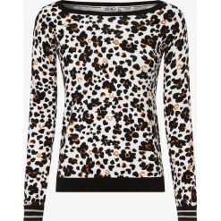 Liu Jo Collection - Sweter damski, beżowy. Brązowe swetry damskie Liu Jo Collection, s, bez wzorów, z wiskozy, eleganckie, bez rękawów, bez kaptura. Za 579,95 zł.