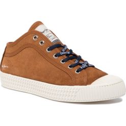 Trampki PEPE JEANS - In-G Hi Suede PMS30587 Cognac 879. Pomarańczowe półbuty męskie Pepe Jeans, bez wzorów, z jeansu, bez zapięcia. Za 389,00 zł.