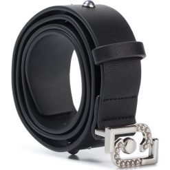 Pasek Damski LIU JO - Belt 3,5 Cm With Pea N69201 E0003 Nero 22222. Czarne paski damskie Liu Jo, w paski, ze skóry ekologicznej. W wyprzedaży za 209,00 zł.