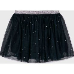 Blukids - Spódnica dziecięca 104-134 cm. Niebieskie spódniczki dziewczęce Blukids, bez wzorów, z bawełny, mini, rozkloszowane. W wyprzedaży za 59,90 zł.