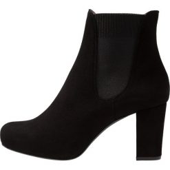 Unisa NIRMA Ankle boot black. Czarne botki damskie skórzane marki Unisa. Za 589,00 zł.