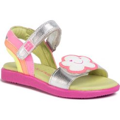 Sandały AGATHA RUIZ DE LA PRADA - 202945 M A-Plata. Szare sandały dziewczęce Agatha Ruiz de la Prada, ze skóry ekologicznej, bez zapięcia. Za 229,00 zł.