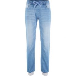 Dżinsy JOGGER bonprix jasnoniebieski. Jeansy damskie bonprix. Za 79,99 zł.
