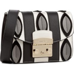 Torebka FURLA - Metropolis 908158 B BML6 PSD Onyx/Petalo. Czarne listonoszki damskie marki Furla. W wyprzedaży za 909,00 zł.