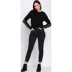 Szare Jeansy Deep Blue Eyes. Niebieskie boyfriendy damskie Born2be. Za 89,99 zł.