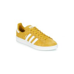 Buty adidas CAMPUS. Żółte trampki i tenisówki damskie Adidas, bez wzorów, bez zapięcia. Za 399,00 zł.