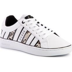 Sneakersy GUESS - Bolier2 FL5BO 2PEL12 WHITE/NUDE. Białe półbuty damskie Guess, ze skóry ekologicznej. Za 589,00 zł.