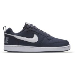 Nike Buty Men's Court Borough Low Shoe Blue 44.5. Niebieskie buty sportowe męskie marki Nike, ze skóry, trekkingowe, nike court. Za 199,00 zł.