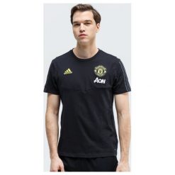 Adidas Koszulka Ss Mufc , czarny, rozmiar M. Czarne koszulki męskie Adidas, m, z aplikacjami, z bawełny, bez kołnierzyka, bez rękawów. Za 149,99 zł.
