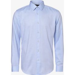 BOSS - Koszula męska – Isko, niebieski. Niebieskie koszule męskie Boss, m, bez wzorów, eleganckie, z klasycznym kołnierzykiem, bez rękawów. Za 279,95 zł.