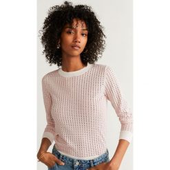 Mango - Sweter Street. Niebieskie swetry damskie Mango, s, bez wzorów, z poliesteru, street, bez rękawów, bez kaptura. Za 139,90 zł.