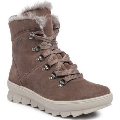 Śniegowce LEGERO - GORE-TEX 5-00503-38 Bisonte (Braun). Pomarańczowe kozaki damskie Legero, na zimę, ze skóry, bez zapięcia. W wyprzedaży za 419,00 zł.
