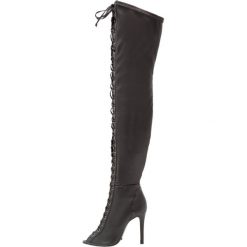 Buty zimowe damskie: Schutz Kozaki na obcasie black