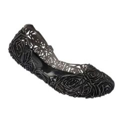 Baleriny w kolorze czarnoszarym. Szare baleriny damskie Melissa, Pepe Jeans, bez wzorów, bez obcasa. W wyprzedaży za 139,95 zł.